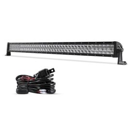 Auxbeam 42-Inch 240W LED Spot/Flood Light Bar With Wiring Harness