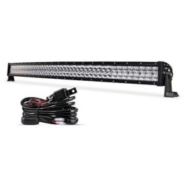 Auxbeam 50-Inch 288W CREE LED Spot/Flood Curved Light Bar With Wiring Harness