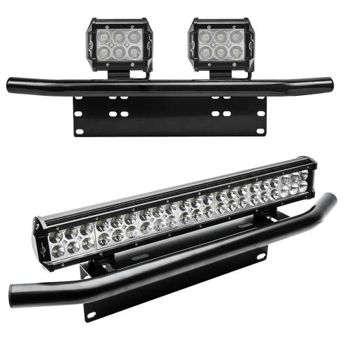 MICTUNING Universal License Plate / LED Light / Mounting Bracket TRS Adventure & OffRoad Products