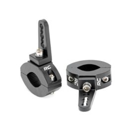 Rough Country 2.50-3-inch OD Tube Mount Adjustable Clamps For LED Lights (Pair)